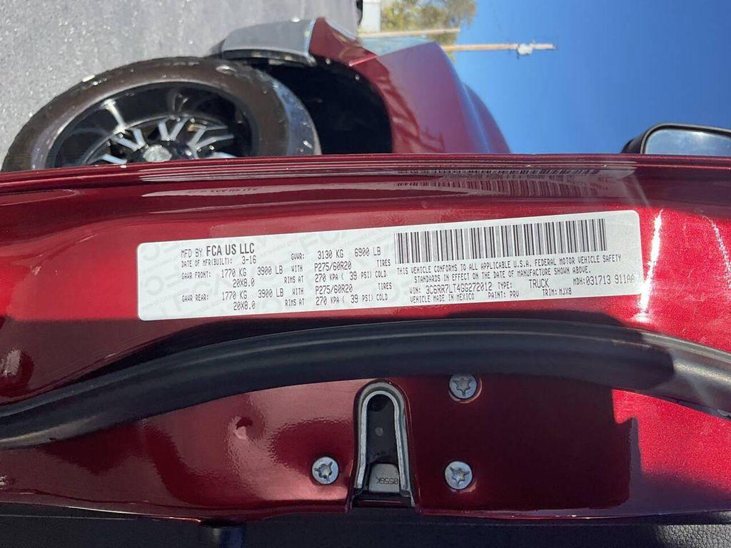 used 2016 Ram 1500 car, priced at $11,975