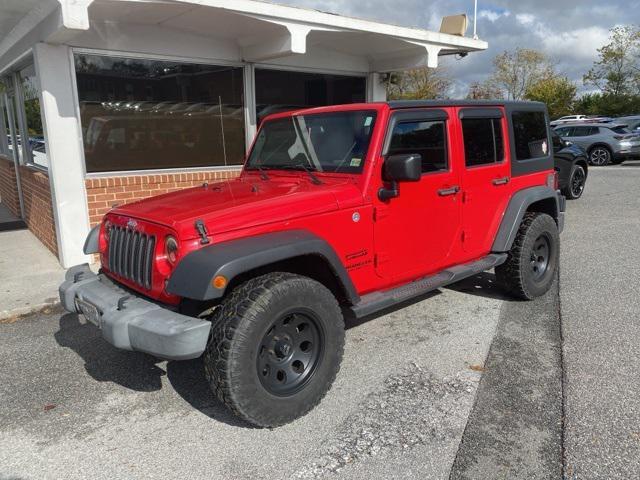 used 2015 Jeep Wrangler Unlimited car, priced at $15,850