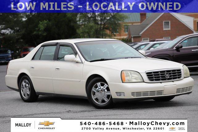 used 2003 Cadillac DeVille car, priced at $5,100