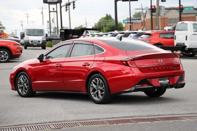 used 2021 Hyundai Sonata car, priced at $13,500