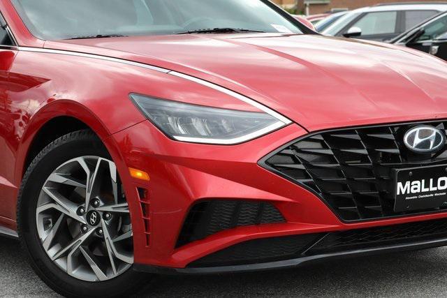 used 2021 Hyundai Sonata car, priced at $13,500