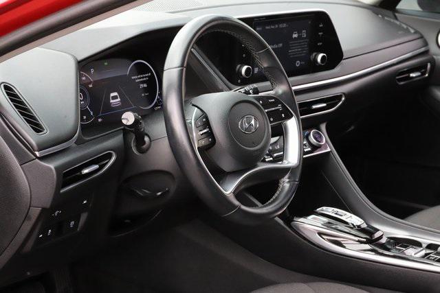 used 2021 Hyundai Sonata car, priced at $13,500
