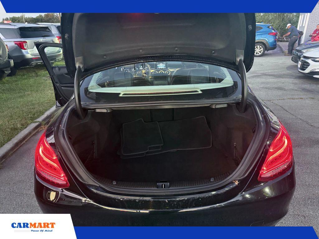 used 2015 Mercedes-Benz C-Class car, priced at $13,438
