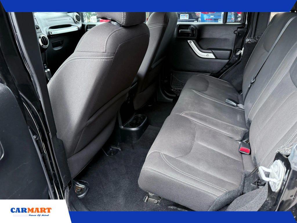 used 2017 Jeep Wrangler Unlimited car, priced at $19,837
