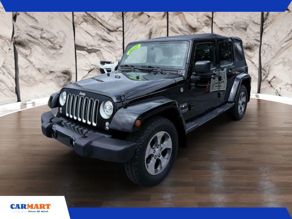 used 2017 Jeep Wrangler Unlimited car, priced at $19,837