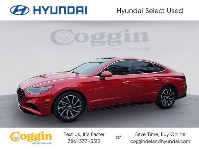 used 2021 Hyundai Sonata car, priced at $15,612