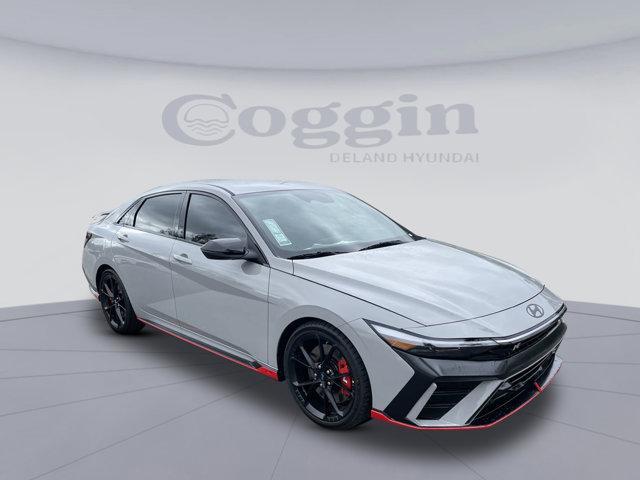 new 2025 Hyundai Elantra N car, priced at $34,750