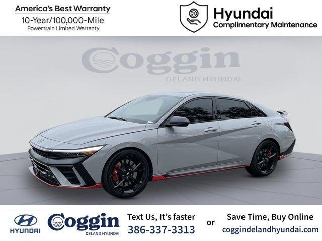 new 2025 Hyundai Elantra N car, priced at $37,599