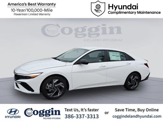 new 2025 Hyundai Elantra car, priced at $23,558