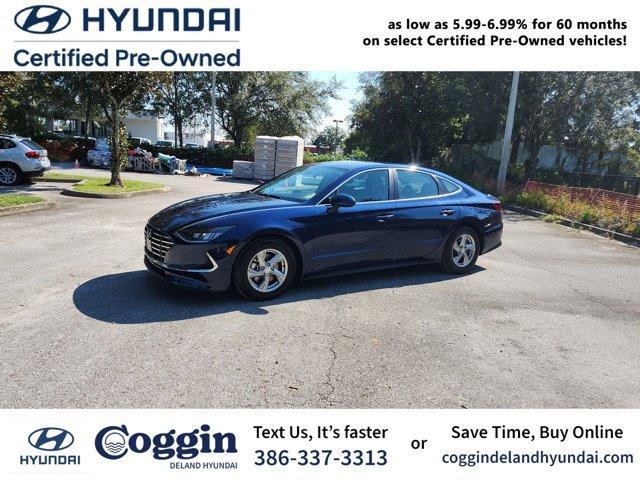 used 2021 Hyundai Sonata car, priced at $14,940