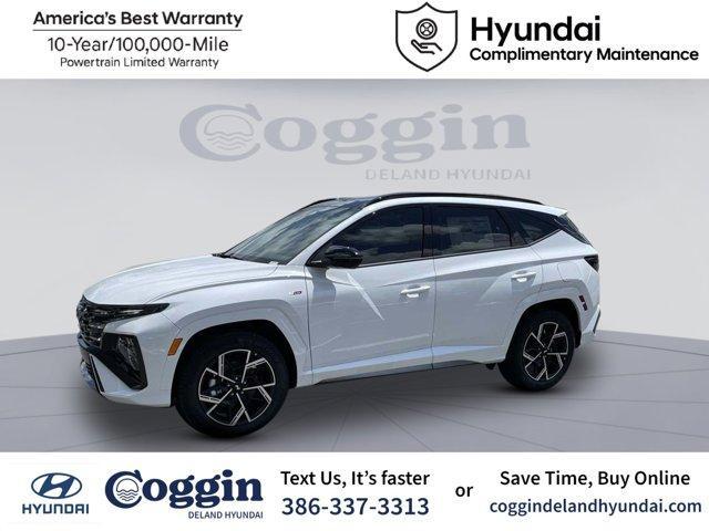 new 2025 Hyundai TUCSON Hybrid car, priced at $38,612