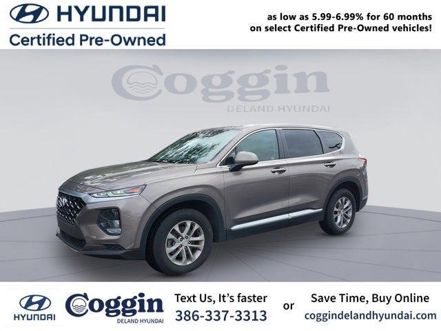 used 2019 Hyundai Santa Fe car, priced at $15,923