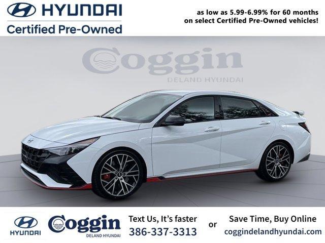 used 2022 Hyundai Elantra N car, priced at $29,990