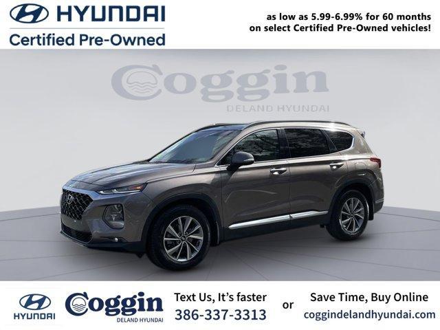 used 2019 Hyundai Santa Fe car, priced at $18,350