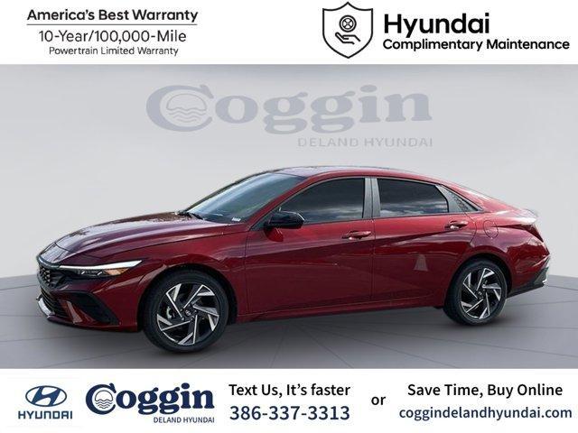 new 2025 Hyundai Elantra HEV car, priced at $28,568