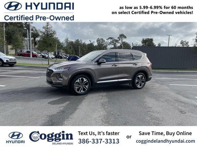 used 2019 Hyundai Santa Fe car, priced at $22,167