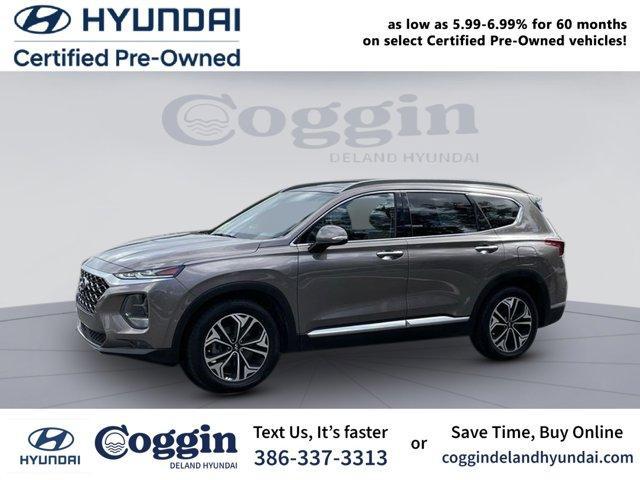 used 2019 Hyundai Santa Fe car, priced at $18,941