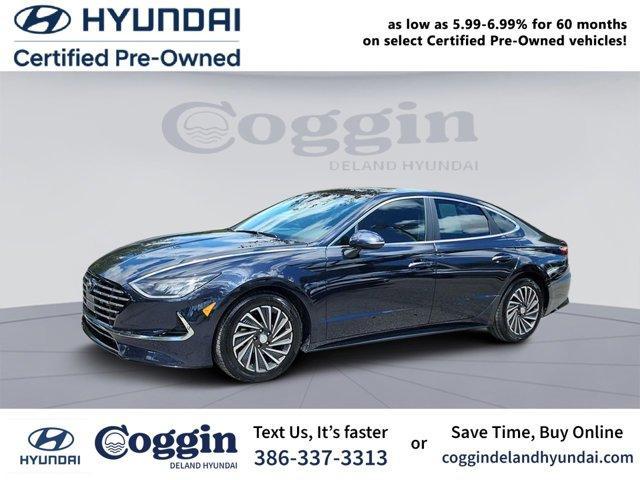 used 2022 Hyundai Sonata Hybrid car, priced at $22,658