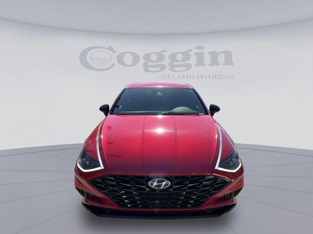 used 2021 Hyundai Sonata car, priced at $19,206