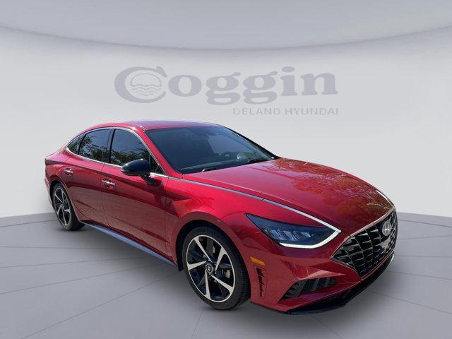 used 2021 Hyundai Sonata car, priced at $19,206