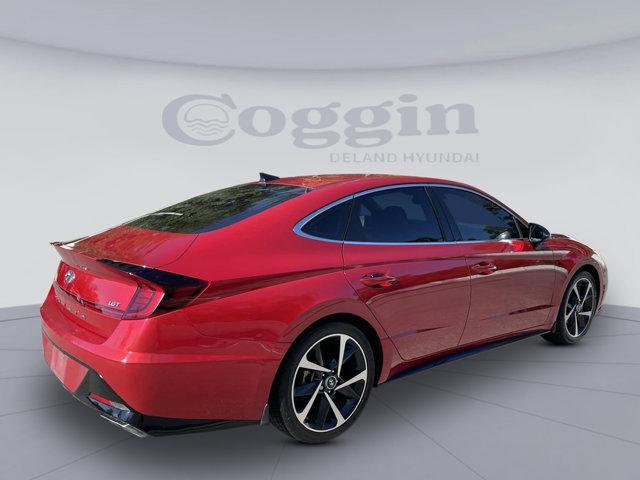 used 2021 Hyundai Sonata car, priced at $19,206