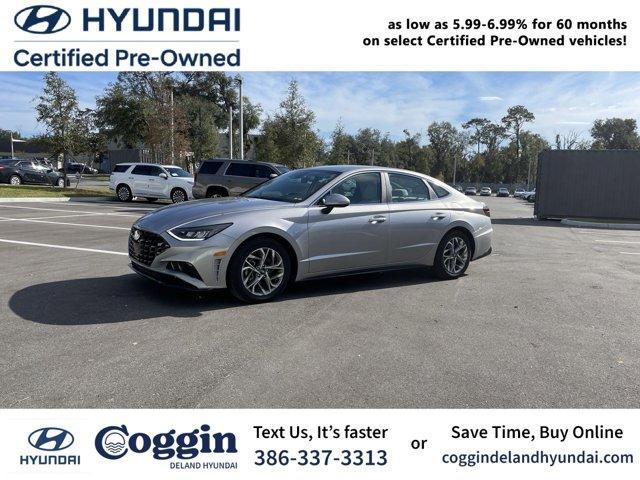 used 2021 Hyundai Sonata car, priced at $20,295