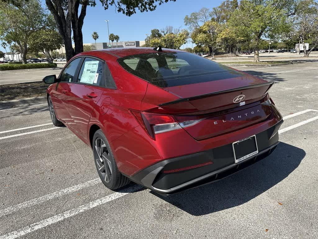 new 2025 Hyundai Elantra car, priced at $24,643