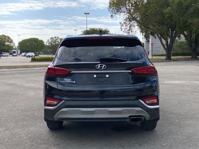 used 2020 Hyundai Santa Fe car, priced at $16,981