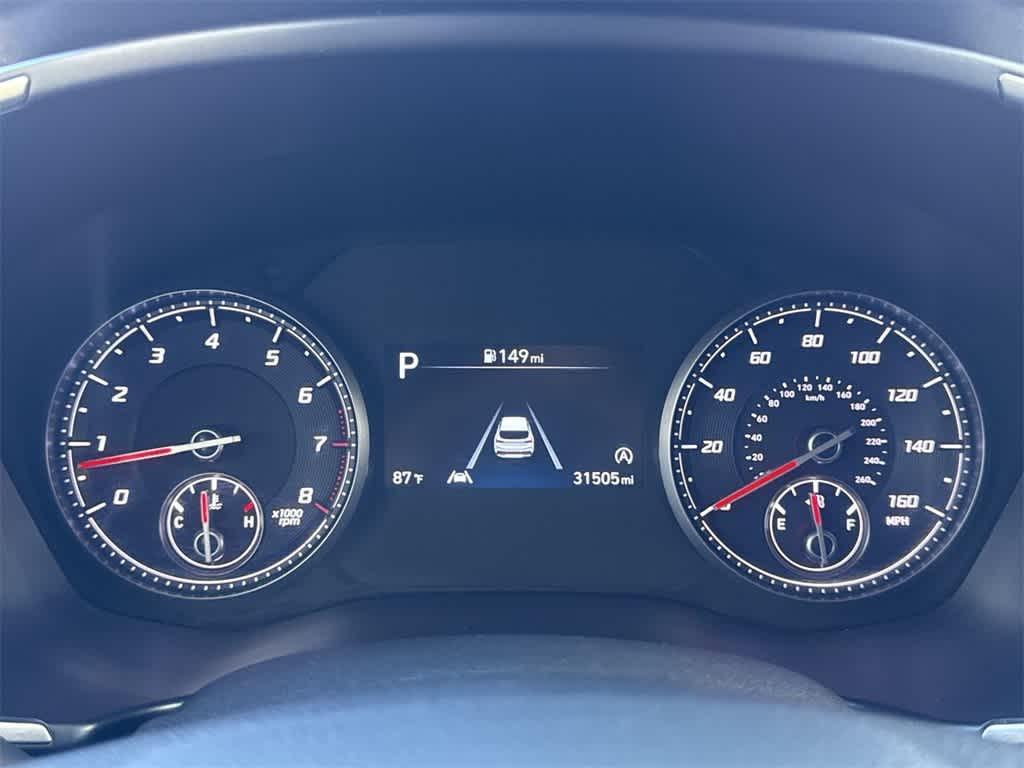 used 2022 Hyundai Santa Fe car, priced at $18,575