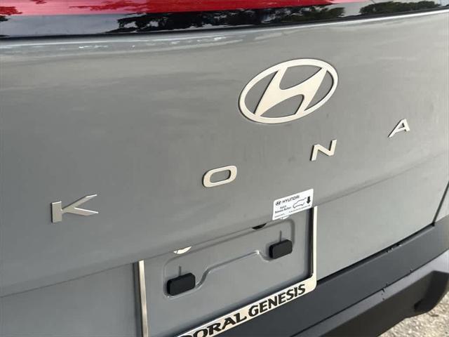 new 2025 Hyundai Kona car, priced at $27,732