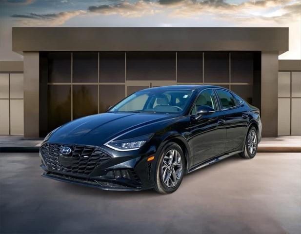 used 2021 Hyundai Sonata car, priced at $18,126