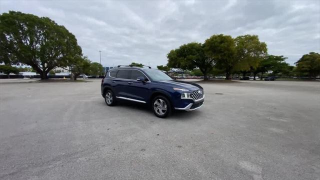 used 2021 Hyundai Santa Fe car, priced at $17,499