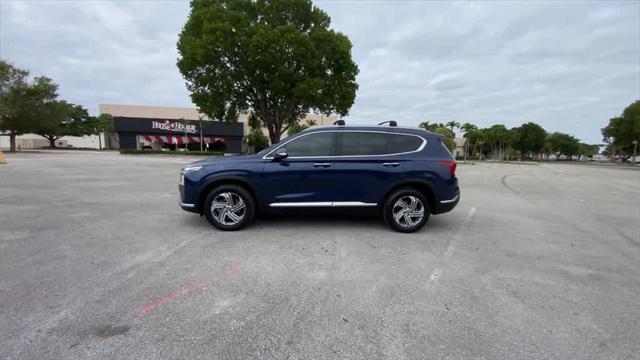 used 2021 Hyundai Santa Fe car, priced at $17,499