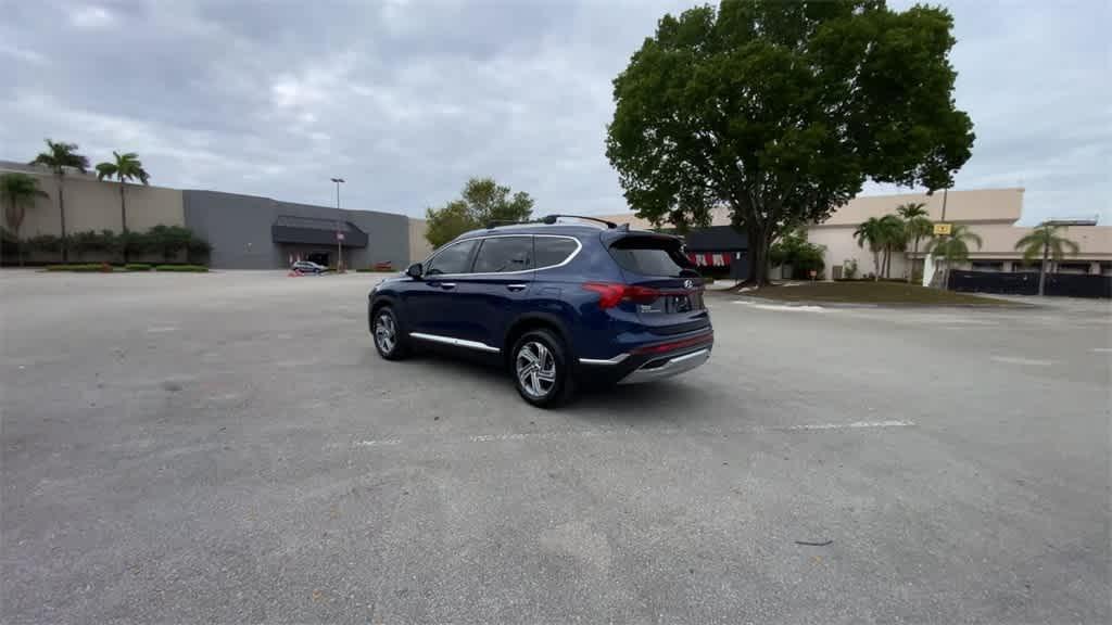 used 2021 Hyundai Santa Fe car, priced at $18,577