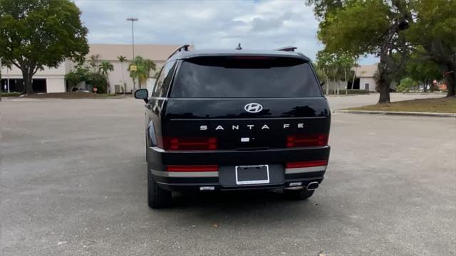 new 2025 Hyundai Santa Fe car, priced at $44,209