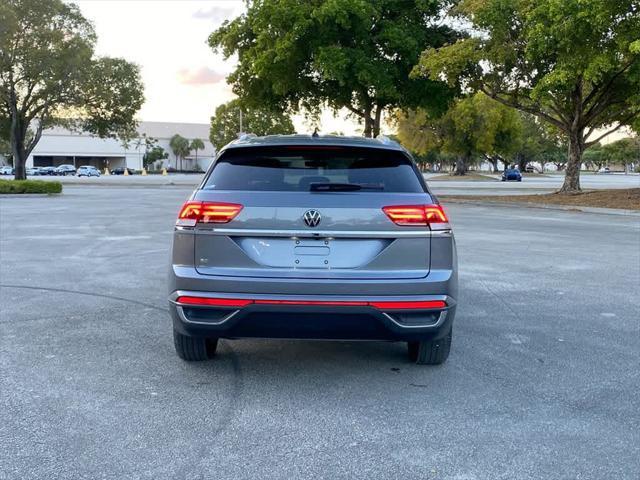 used 2022 Volkswagen Atlas Cross Sport car, priced at $22,057