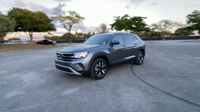 used 2022 Volkswagen Atlas Cross Sport car, priced at $22,057