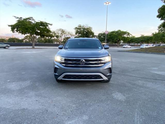 used 2022 Volkswagen Atlas Cross Sport car, priced at $22,057