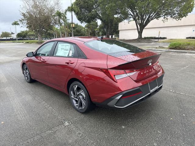 new 2025 Hyundai Elantra HEV car, priced at $28,509