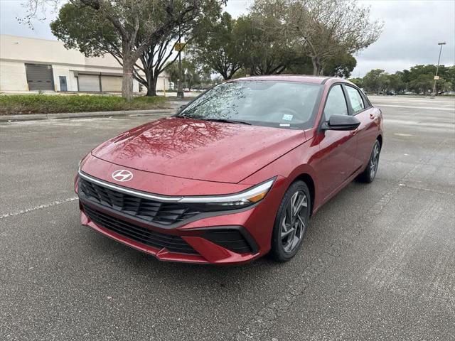 new 2025 Hyundai Elantra HEV car, priced at $28,509