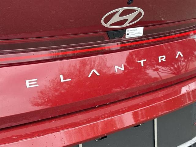 new 2025 Hyundai Elantra HEV car, priced at $28,509