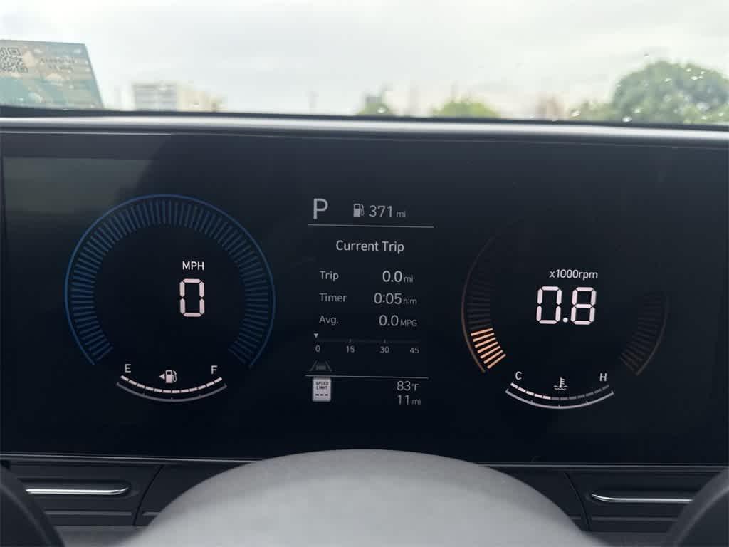 new 2025 Hyundai Kona car, priced at $27,155