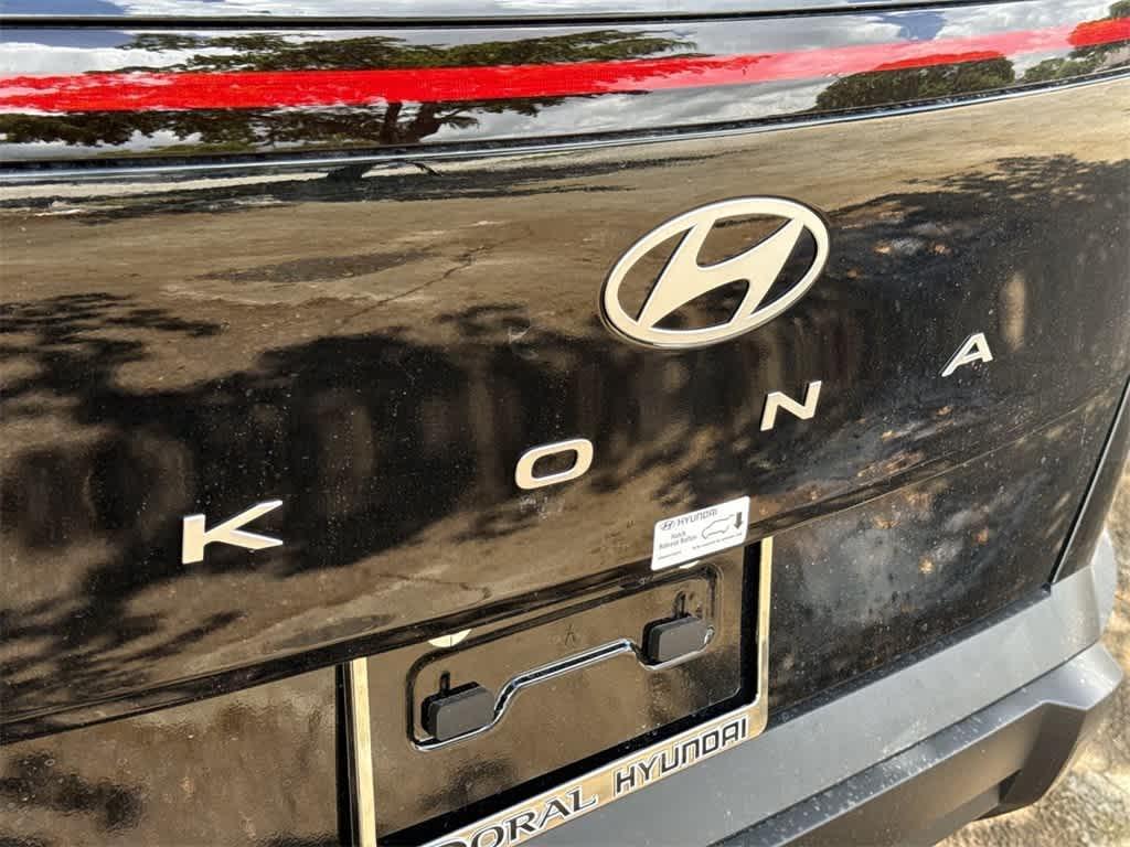 new 2025 Hyundai Kona car, priced at $27,155