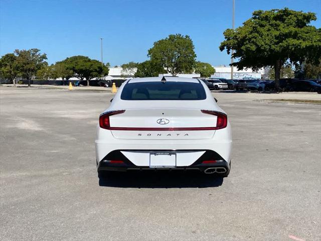 used 2022 Hyundai Sonata car, priced at $18,129