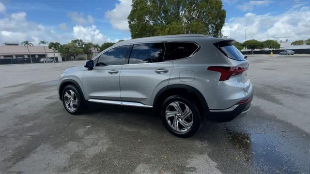 used 2021 Hyundai Santa Fe car, priced at $20,080