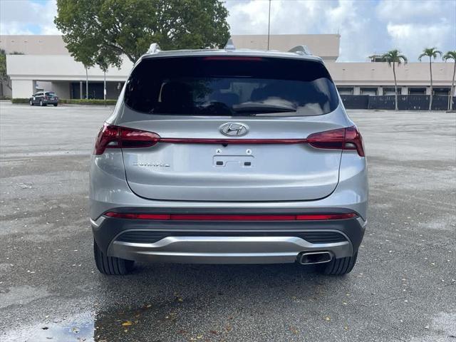 used 2021 Hyundai Santa Fe car, priced at $20,080