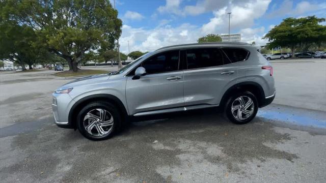 used 2021 Hyundai Santa Fe car, priced at $20,080