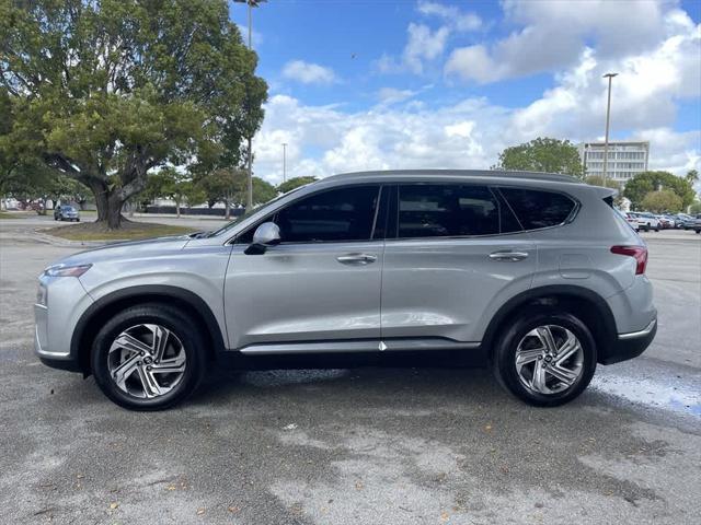 used 2021 Hyundai Santa Fe car, priced at $20,080