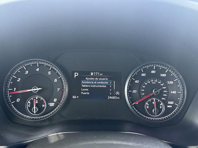 used 2022 Hyundai Santa Fe car, priced at $19,147
