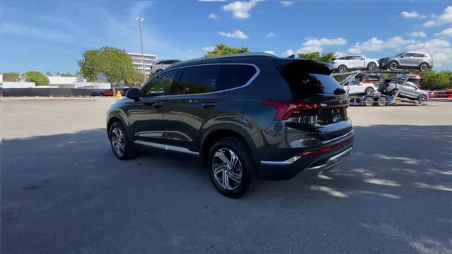 used 2021 Hyundai Santa Fe car, priced at $19,403